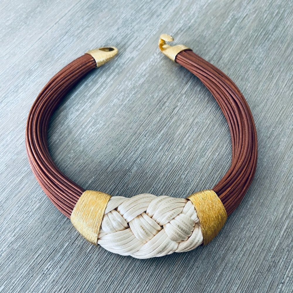 Ron Rizzo Leather and Silk Coker